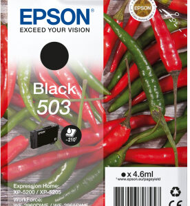 Epson 503 cartuccia d'inchiostro 1 pz Originale Resa standard Nero