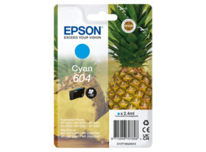 Epson 604 cartuccia d'inchiostro 1 pz Originale Resa standard Ciano immagine principale Epson 604 cartuccia d'inchiostro 1 pz Originale Resa standard Ciano