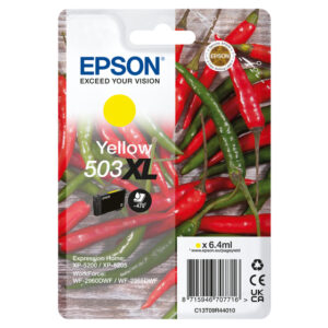 Epson 503XL cartuccia d'inchiostro 1 pz Originale Resa elevata (XL) Giallo