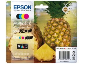 Epson 604XL cartuccia d'inchiostro 4 pz Originale Resa elevata (XL) Nero, Ciano, Magenta, Giallo immagine principale Epson 604XL cartuccia d'inchiostro 4 pz Originale Resa elevata (XL) Nero, Ciano, Magenta, Giallo