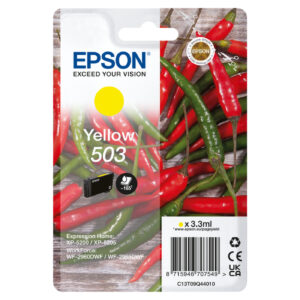 Epson 503 cartuccia d'inchiostro 1 pz Originale Resa standard Giallo