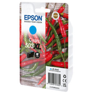 Epson 503XL cartuccia d'inchiostro 1 pz Originale Resa elevata (XL) Ciano
