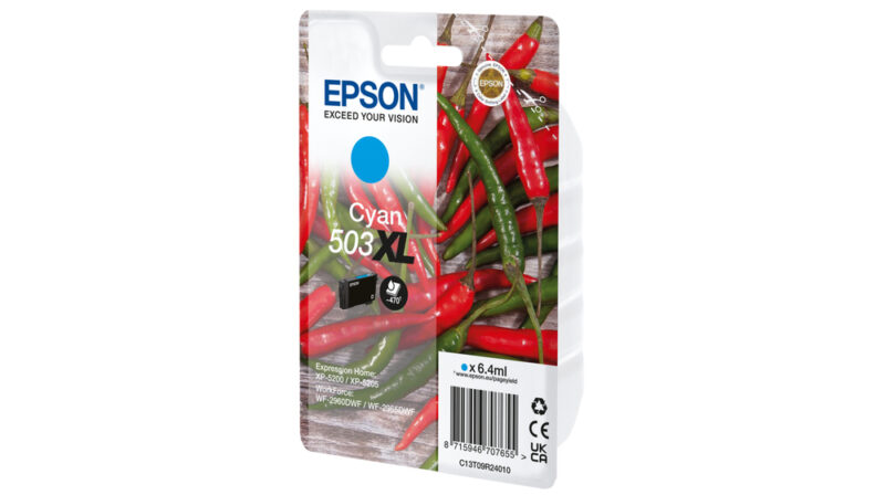 Epson 503XL cartuccia d'inchiostro 1 pz Originale Resa elevata (XL) Ciano