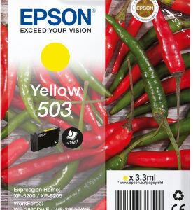 Epson 503 cartuccia d'inchiostro 1 pz Originale Resa standard Giallo
