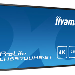 iiyama LH6570UHB-B1 visualizzatore di messaggi Pannello piatto per segnaletica digitale 163,8 cm (64.5") VA 700 cd/m² 4K Ultra HD Nero Processore integrato Android 9.0 24/7 immagine gallery 6 iiyama LH6570UHB-B1 visualizzatore di messaggi Pannello piatto per segnaletica digitale 163,8 cm (64.5") VA 700 cd/m² 4K Ultra HD Nero Processore integrato Android 9.0 24/7