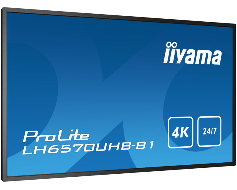 iiyama LH6570UHB-B1 visualizzatore di messaggi Pannello piatto per segnaletica digitale 163,8 cm (64.5") VA 700 cd/m² 4K Ultra HD Nero Processore integrato Android 9.0 24/7 immagine gallery 6 iiyama LH6570UHB-B1 visualizzatore di messaggi Pannello piatto per segnaletica digitale 163,8 cm (64.5") VA 700 cd/m² 4K Ultra HD Nero Processore integrato Android 9.0 24/7
