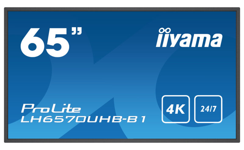 iiyama LH6570UHB-B1 visualizzatore di messaggi Pannello piatto per segnaletica digitale 163,8 cm (64.5") VA 700 cd/m² 4K Ultra HD Nero Processore integrato Android 9.0 24/7 immagine gallery 2 iiyama LH6570UHB-B1 visualizzatore di messaggi Pannello piatto per segnaletica digitale 163,8 cm (64.5") VA 700 cd/m² 4K Ultra HD Nero Processore integrato Android 9.0 24/7