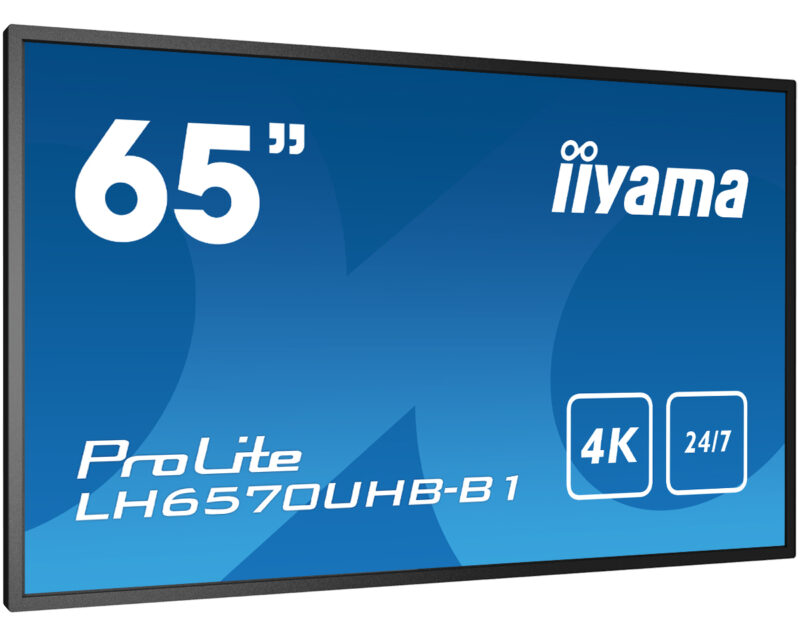 iiyama LH6570UHB-B1 visualizzatore di messaggi Pannello piatto per segnaletica digitale 163,8 cm (64.5") VA 700 cd/m² 4K Ultra HD Nero Processore integrato Android 9.0 24/7 immagine gallery 4 iiyama LH6570UHB-B1 visualizzatore di messaggi Pannello piatto per segnaletica digitale 163,8 cm (64.5") VA 700 cd/m² 4K Ultra HD Nero Processore integrato Android 9.0 24/7