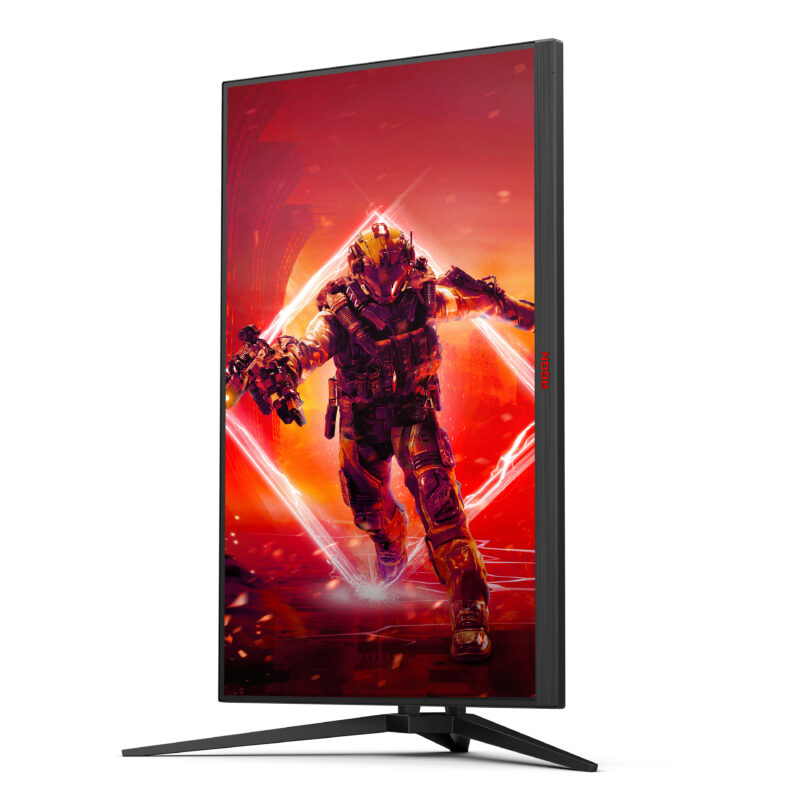 AOC AG275QZ/EU Monitor PC 68,6 cm (27") 2560 x 1440 Pixel Quad HD Nero, Rosso