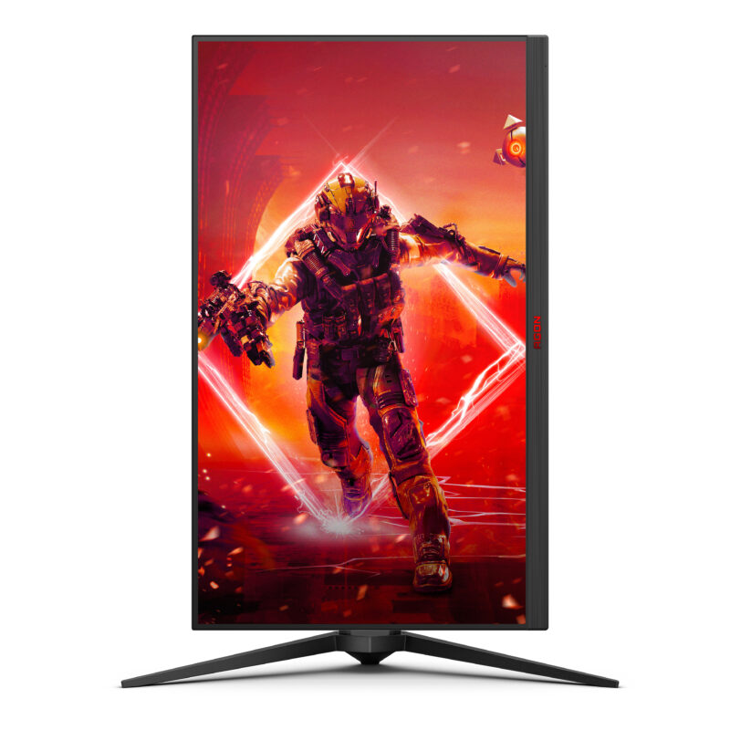 AOC AG275QZ/EU Monitor PC 68,6 cm (27") 2560 x 1440 Pixel Quad HD Nero, Rosso