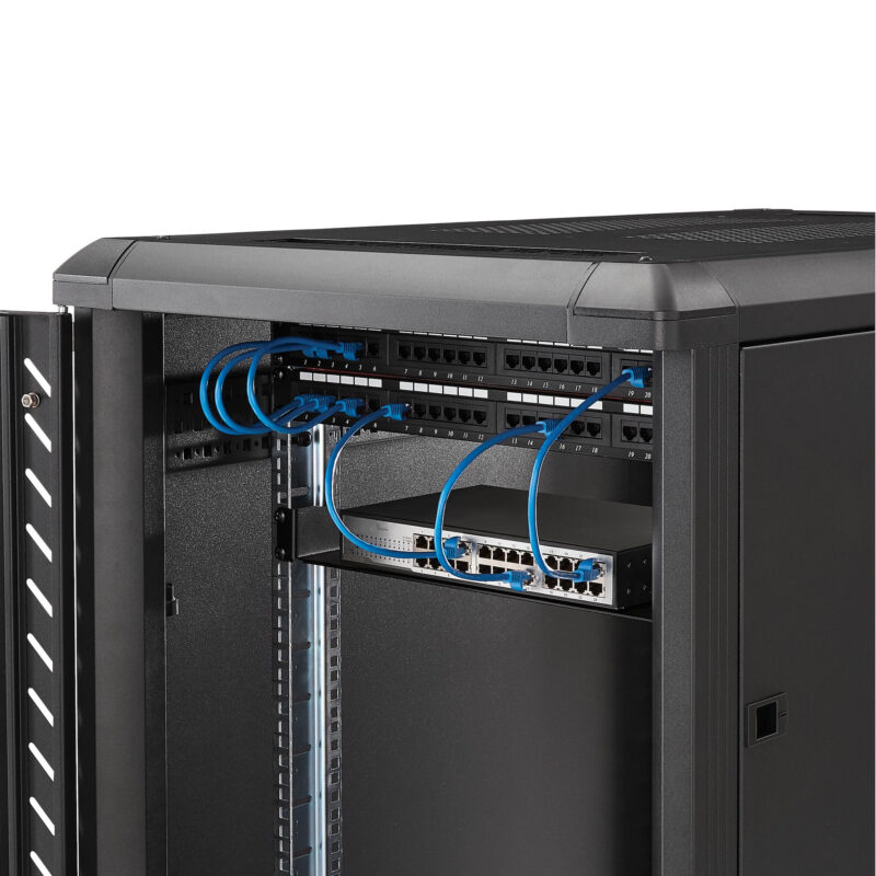 StarTech.com Ripiano universale per montaggio a rack fisso profondità 7" 1U – 15kg immagine gallery 3 StarTech.com Ripiano universale per montaggio a rack fisso profondità 7" 1U – 15kg