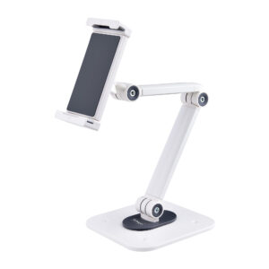 StarTech.com Supporto per Tablet da Tavolo - Braccio Porta Tablet Regolabile da Scrivania - Stand Universale per Tablet Ergonomico, Articolato, Girevole ed Orientabile - Leggio Installabile a Parete - Capacità 1kg immagine principale StarTech.com Supporto per Tablet da Tavolo - Braccio Porta Tablet Regolabile da Scrivania - Stand Universale per Tablet Ergonomico, Articolato, Girevole ed Orientabile - Leggio Installabile a Parete - Capacità 1kg