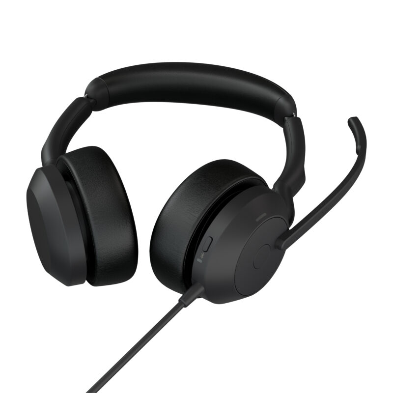Jabra Evolve2 50 Auricolare Con cavo e senza cavo A Padiglione Ufficio USB tipo A Bluetooth Nero