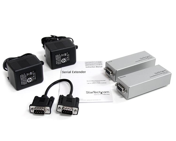 StarTech.com Extender seriale DB9 RS-232 via Cat5 - Fino a 1000 metri