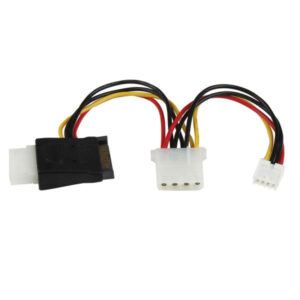 StarTech.com Cavo di alimentazione LP4 a SATA con alimentazione floppy immagine principale StarTech.com Cavo di alimentazione LP4 a SATA con alimentazione floppy