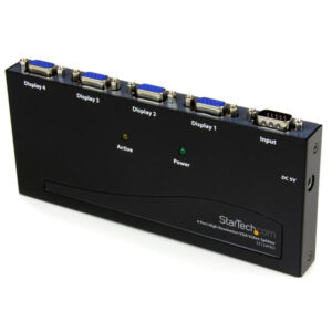 StarTech.com Sdoppiatore video 350 MHz ad alta risoluzione a 4 porte immagine principale StarTech.com Sdoppiatore video 350 MHz ad alta risoluzione a 4 porte
