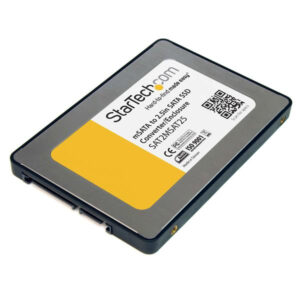 StarTech.com Box esterno adattatore da SATA a Mini SATA 2,5" SSD immagine principale StarTech.com Box esterno adattatore da SATA a Mini SATA 2,5" SSD