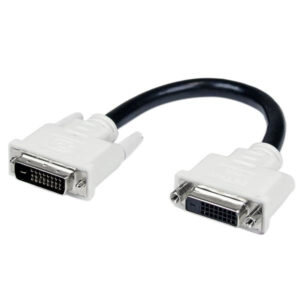 StarTech.com Cavo di estensione salva porta DVI-D Dual Link digitale 15 cm - M/F immagine principale StarTech.com Cavo di estensione salva porta DVI-D Dual Link digitale 15 cm - M/F