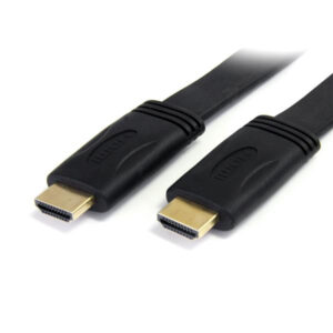 StarTech.com Cavo HDMI ad alta velocità da 5 m - Cavo piatto Ultra HD 4k x 2k con Ethernet - HDMI - M/M immagine principale StarTech.com Cavo HDMI ad alta velocità da 5 m - Cavo piatto Ultra HD 4k x 2k con Ethernet - HDMI - M/M
