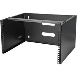 StarTech.com Staffa Rack 19" 6U a Parete - Profondità 35 cm Profilo Basso - Rack 19 pollici per Switch, Patch Panel, Server e Dispositivi IT - Portata 20 Kg - Nero immagine principale StarTech.com Staffa Rack 19" 6U a Parete - Profondità 35 cm Profilo Basso - Rack 19 pollici per Switch, Patch Panel, Server e Dispositivi IT - Portata 20 Kg - Nero
