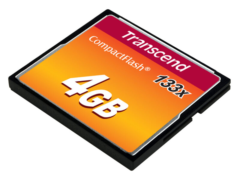 Transcend TS4GCF133 memoria flash 4 GB CompactFlash MLC