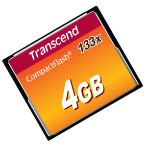 Transcend TS4GCF133 memoria flash 4 GB CompactFlash MLC