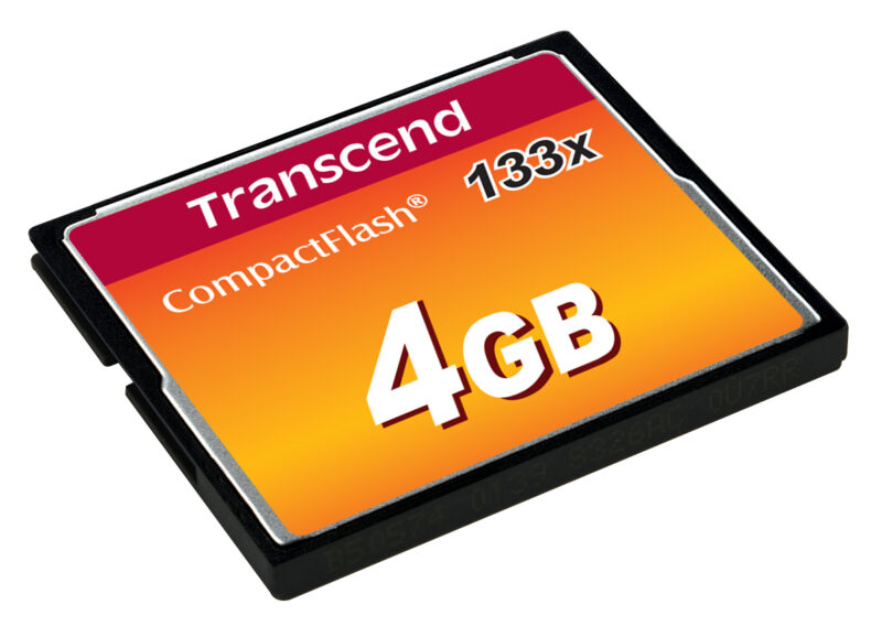 Transcend TS4GCF133 memoria flash 4 GB CompactFlash MLC