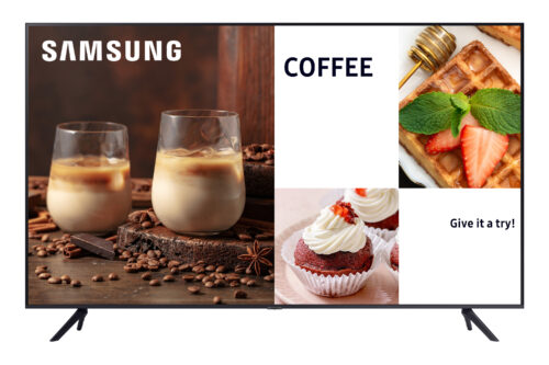 Samsung BE43C-H Pannello piatto per segnaletica digitale 109,2 cm (43") LED Wi-Fi 4K Ultra HD Nero Processore integrato Tizen