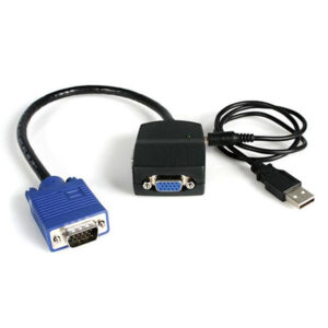 StarTech.com Sdoppiatore video VGA a 2 porte - Alimentato via USB immagine principale StarTech.com Sdoppiatore video VGA a 2 porte - Alimentato via USB