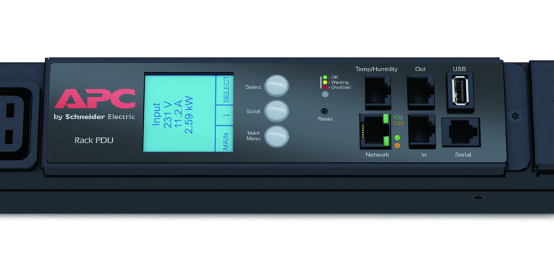 APC AP8886 unità di distribuzione dell'energia (PDU) 42 presa(e) AC 0U Nero