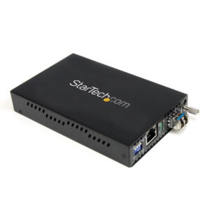 StarTech.com Convertitore media Gigabit a fibra monomodale LC da 1000 Mbps 40 km immagine principale StarTech.com Convertitore media Gigabit a fibra monomodale LC da 1000 Mbps 40 km