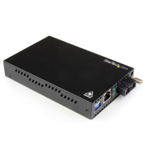 StarTech.com Convertitore media Ethernet Gigabit in fibra monomodale SC 40 km -1000 Mbps immagine principale StarTech.com Convertitore media Ethernet Gigabit in fibra monomodale SC 40 km -1000 Mbps