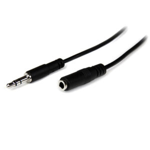 StarTech.com Cavo audio di prolunga stereo slim da 3,5 mm 2 m - M/F immagine principale StarTech.com Cavo audio di prolunga stereo slim da 3,5 mm 1 m - M/F