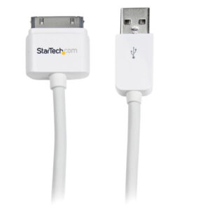 StarTech.com Cavo lungo connettore dock Apple 30 pin a USB per iPhone / iPod / iPad 3 m con connettore a gradino immagine principale StarTech.com Cavo lungo connettore dock Apple 30 pin a USB per iPhone / iPod / iPad 3 m con connettore a gradino