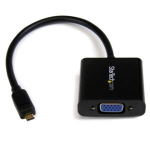 StarTech.com Adattatore convertitore Micro HDMI a VGA per smartphone/ultrabook/tablet - 1920x1080 immagine principale StarTech.com Adattatore convertitore Micro HDMI a VGA per smartphone/ultrabook/tablet - 1920x1080