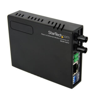 StarTech.com Convertitore media Fast Ethernet fibra multimodale in rame 10/100 ST 2 km immagine principale StarTech.com Convertitore media Fast Ethernet fibra multimodale in rame 10/100 ST 2 km