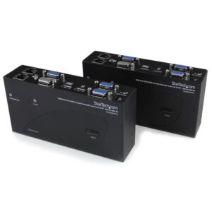 StarTech.com Extender console KVM a doppio VGA USB tramite Cat5 - 200 m immagine principale StarTech.com Extender console KVM a doppio VGA USB tramite Cat5 - 200 m