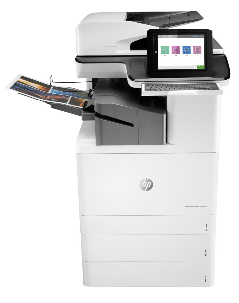 HP Color LaserJet Enterprise Flow LaserJet Enterprise Flow M776zs Wireless Multifunction Colore Stampante, Fotocopiatrice, scanner; Fronte/retro