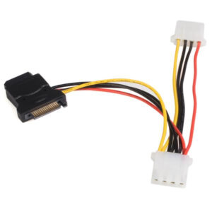 StarTech.com Adattatore per cavo di alimentazione da SATA a LP4 con 2 LP4 aggiuntivi immagine principale StarTech.com Adattatore per cavo di alimentazione da SATA a LP4 con 2 LP4 aggiuntivi