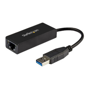StarTech.com Adattatore da USB 3.0 a Gigabit Ethernet per Windows e Mac - Convertitore di rete NIC 10/100/1000 - Adattatore di rete da USB a RJ45 per laptop e computer desktop - Alimentazione tramite bus USB immagine principale StarTech.com Adattatore da USB 3.0 a Gigabit Ethernet per Windows e Mac - Convertitore di rete NIC 10/100/1000 - Adattatore di rete da USB a RJ45 per laptop e computer desktop - Alimentazione tramite bus USB