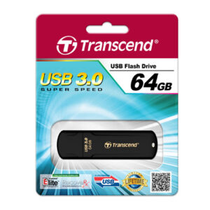 Transcend JetFlash elite 700 64GB USB 3.0 unità flash USB USB tipo A 3.2 Gen 1 (3.1 Gen 1) Nero