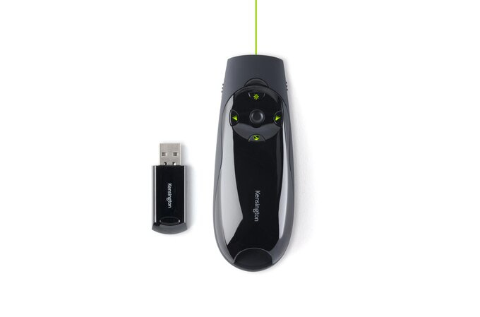 Kensington Controllo del cursore wireless con laser verde immagine gallery 4 Kensington Controllo del cursore wireless con laser verde