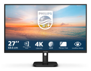 Philips 27E1N1800A/00 Monitor PC 68,6 cm (27") 3840 x 2160 Pixel 4K Ultra HD LED Nero immagine principale Philips 27E1N1800A/00 Monitor PC 68,6 cm (27") 3840 x 2160 Pixel 4K Ultra HD LED Nero