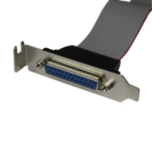 StarTech.com Adattatore cavo collettore porta parallela 40 cm basso profilo con staffa – DB25 (F) a IDC26 immagine gallery 2 StarTech.com Adattatore cavo collettore porta parallela 40 cm basso profilo con staffa – DB25 (F) a IDC26