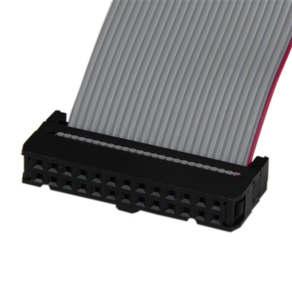 StarTech.com Adattatore cavo collettore porta parallela 40 cm basso profilo con staffa – DB25 (F) a IDC26 immagine gallery 3 StarTech.com Adattatore cavo collettore porta parallela 40 cm basso profilo con staffa – DB25 (F) a IDC26