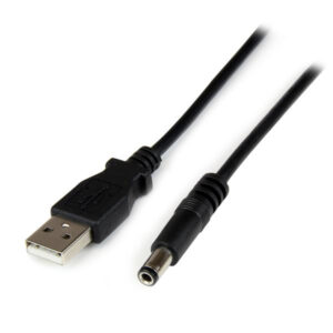 StarTech.com Cavo di alimentazione USB a spina 5,5mm - Connettore barrel Jack di tipo N - 5V DC - 2m immagine principale StarTech.com Cavo di alimentazione USB a spina 5,5mm - Connettore barrel Jack di tipo N - 5V DC - 2m