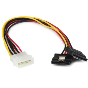 StarTech.com Adattatore splitter cavo di alimentazione Y LP4 a 2 SATA latching da 30 cm - 4 pin a dual SATA immagine principale StarTech.com Adattatore splitter cavo di alimentazione Y LP4 a 2 SATA latching da 30 cm - 4 pin a dual SATA
