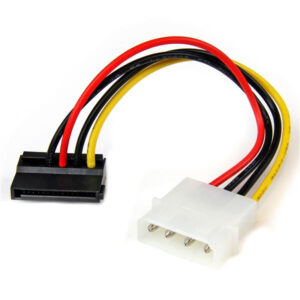 StarTech.com Adattatore cavo di alimentazione Molex a SATA con angolare sinistro 4 pin 15 cm immagine principale StarTech.com Adattatore cavo di alimentazione Molex a SATA con angolare sinistro 4 pin 15 cm