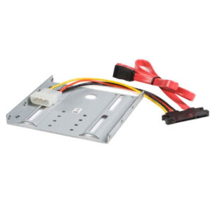 StarTech.com Kit di montaggio disco rigido SATA 2,5'' in alloggiamento unità 3,5'' immagine principale StarTech.com Scheda Seriale PCI Express con 2 Porte - Controller PCIe RS232 - 16950 UART - Scheda Seriale di Espansione DB9 a Profilo Basso - Compatibile Windows e Linux