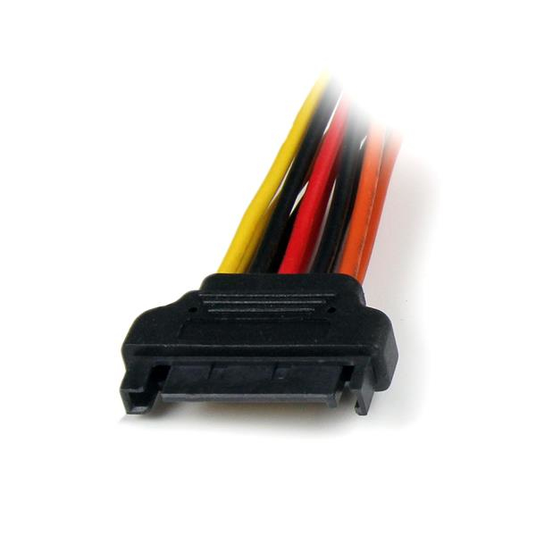 StarTech.com Adattatore cavo splitter Y di alimentazione SATA tipo latch 15 cm - M/F immagine gallery 2 StarTech.com Adattatore cavo splitter Y di alimentazione SATA tipo latch 15 cm - M/F